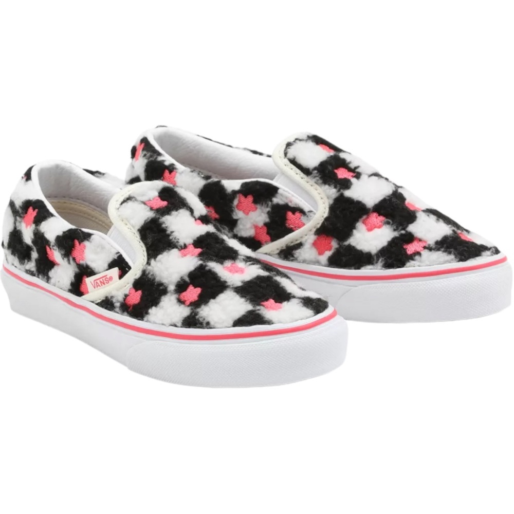 Vans Classic Slip-On in Sherpa Checkerboard